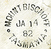 Mount Bischoff Unframed type